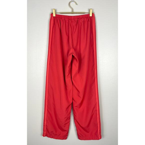 Adidas Vintage Y2K Track Pants Red Women’s Small Blokecore 90s Soccer Warm-Up - Picture 6 of 12